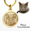 SKU-02-单层【中号】定制 Personalized Handcrafted 3D Engraved Pet ID Tag