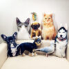 Personalized Pet Photo Shape Pillow | Custom Plush Companion