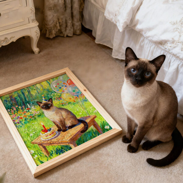 Personalized Pet Photo Puzzle Framed Wall Art