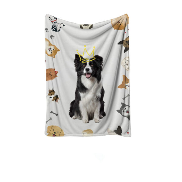 Personalized Pet Photo Soft Flannel Blanket