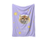 Personalized Pet Photo Soft Flannel Blanket