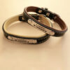 Personalized Engraved Leather Collar for Dogs & Cat