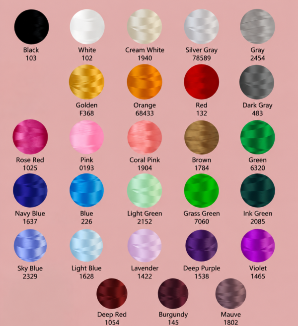 options.jpg Personalized dog hat color options for custom embroidered baseball caps