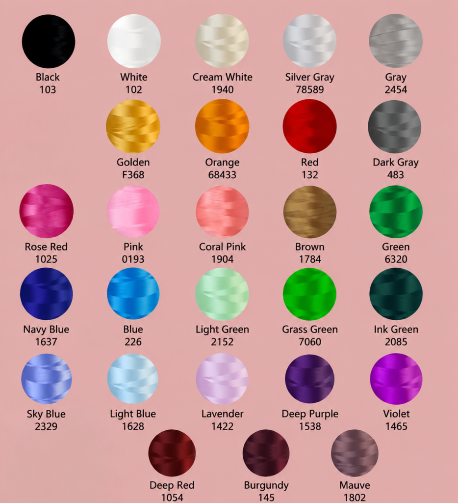 options.jpg Personalized dog hat color options for custom embroidered baseball caps