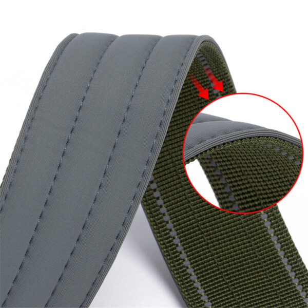 Soft and comfortable inner padding lining of the tactical dog collar for pet protection